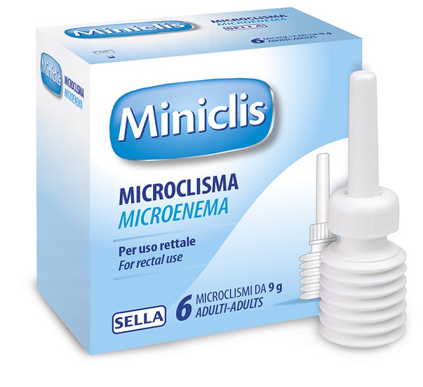 MINICLIS ADULTI 9 G 6 MICROCLISMI - Farmacia Del Monaco