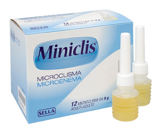 MINICLIS ADULTI 9 G 12 MICROCLISMI - Farmacia Del Monaco