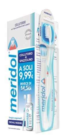 SPECIAL PACK MERIDOL COLLUTORIO 400 ML + SPAZZOLINO MORBIDO - Farmacia Del Monaco