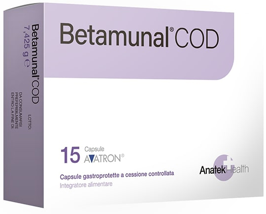 BETAMUNAL COD 15 CAPSULE - Farmacia Del Monaco