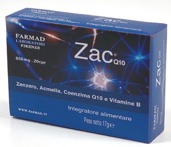 ZAC Q10 20 COMPRESSE - Farmacia Del Monaco