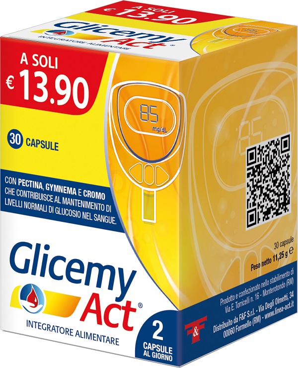 GLICEMY ACT 30 CAPSULE - Farmacia Del Monaco