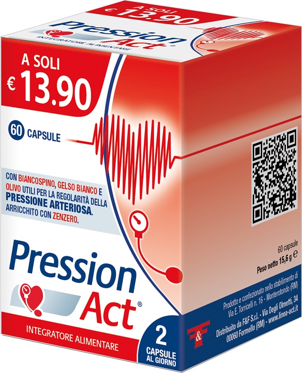 PRESSION ACT 60 CAPSULE - Farmacia Del Monaco