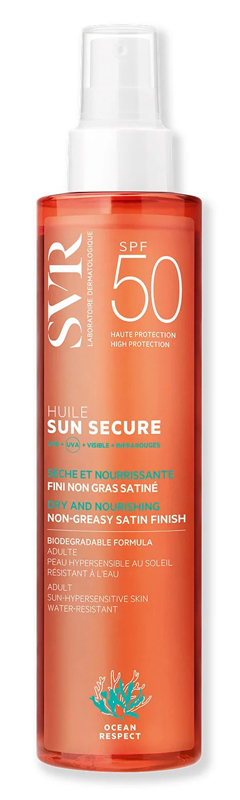 SUN SECURE HUILE SECHE SPF50+ NUOVA FORMULA 200 ML - Farmacia Del Monaco
