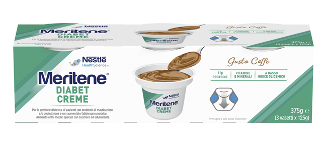 MERITENE DIABET CREME CAFFE' 3 X 125 G - Farmacia Del Monaco