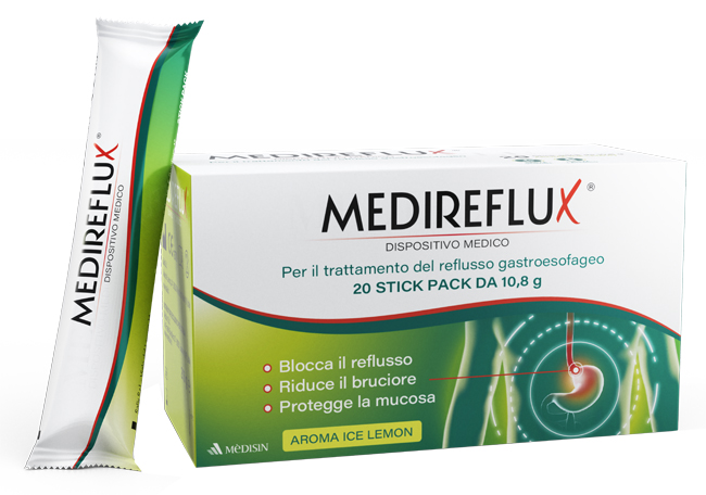 MEDIREFLUX 20 STICK DM - Farmacia Del Monaco