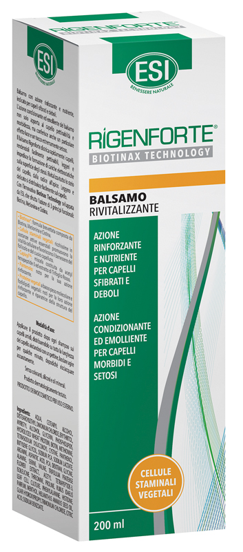 ESI RIGENFORTE BALSAMO RIVITALIZZANTE 200 ML - Farmacia Del Monaco
