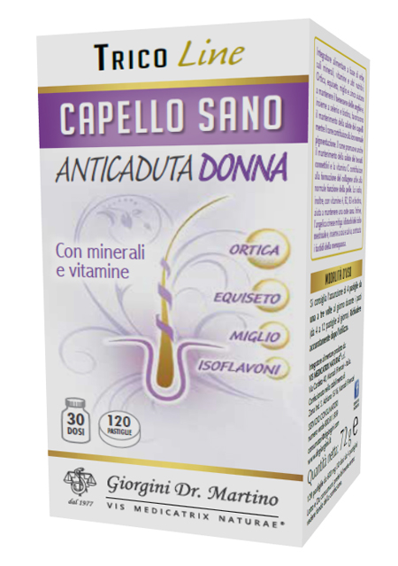 CAPELLO SANO ANTICADUTA DONNA 120 PASTIGLIE - Farmacia Del Monaco