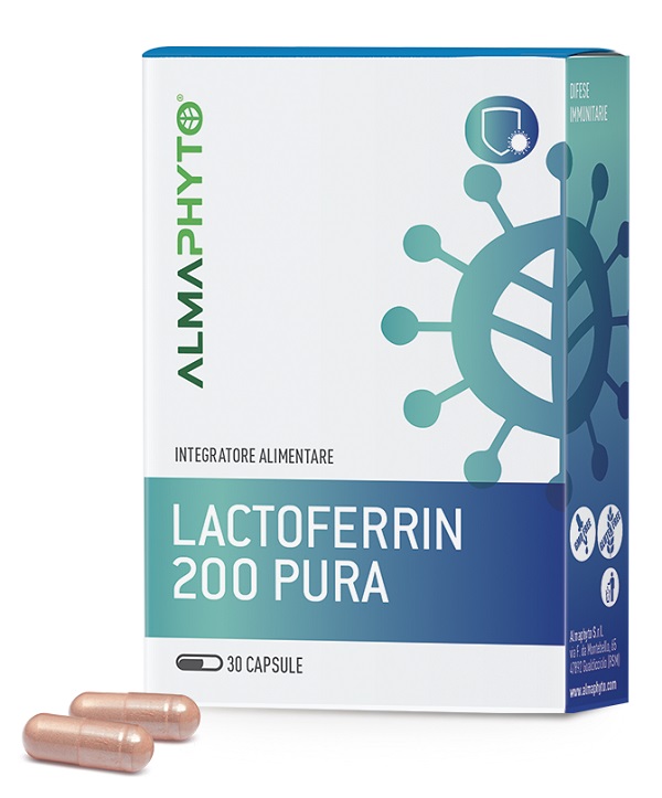LACTOFERRIN 200 PURA 30 CAPSULE - Farmacia Del Monaco