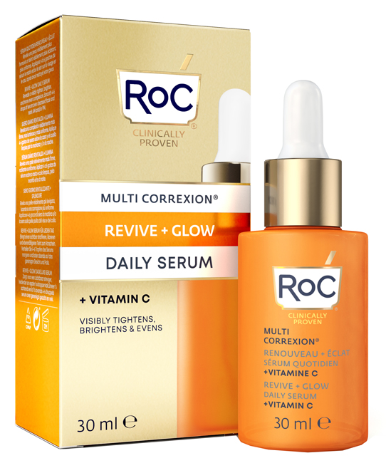 ROC MULTI CORREXION REVIVE + GLOW SIERO VISO 30 ML - Farmacia Del Monaco