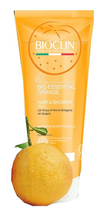 BIOCLIN BIO ESSENTIAL ORANGE HAIR & SHAMPOO 200 ML - Farmacia Del Monaco