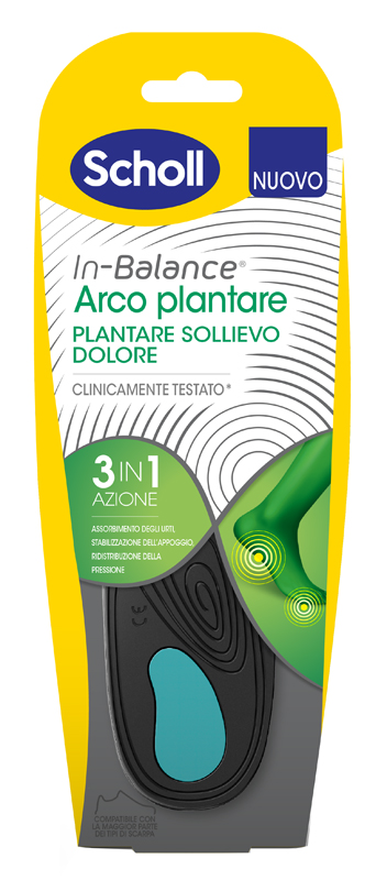 SCHOLL PLANTARE ARCO L 2 PEZZI - Farmacia Del Monaco