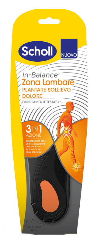 SCHOLL PLANTARE LOMBARE L 2 PEZZI - Farmacia Del Monaco