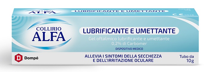 COLLIRIO ALFA LUBRIFICANTE E UMETTANTE GEL 10 ML - Farmacia Del Monaco