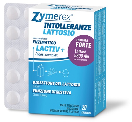ZYMEREX INTOLLERANZE LATTOSIO 20 COMPRESSE RIVESTITE - Farmacia Del Monaco
