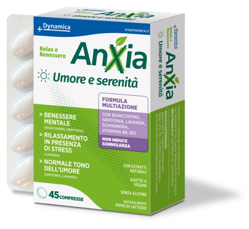 DYNAMICA ANXIA UMORE E SERENITA' 45 COMPRESSE - Farmacia Del Monaco