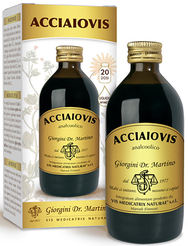 ACCIAIOVIS 200 ML LIQUIDO ANALCOLICO - Farmacia Del Monaco