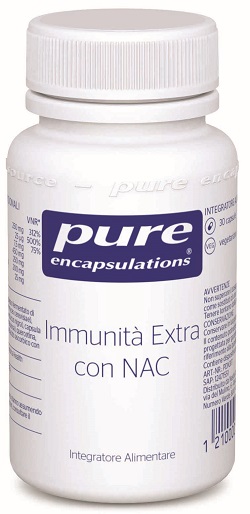 PURE ENCAPSULATIONS IMMUNITA' EXTRA CON NAC 30 CAPSULE - Farmacia Del Monaco