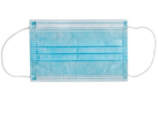 MASCHERINA CHIRURGICA FILTRANTE 98% 3 VELI TIPO IIR CON ELASTICI ADULTI AZZURRA 10 PEZZI - Farmacia Del Monaco