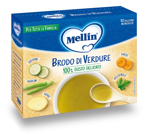 MELLIN BRODO DI VERDURE 10 X 8 G - Farmacia Del Monaco