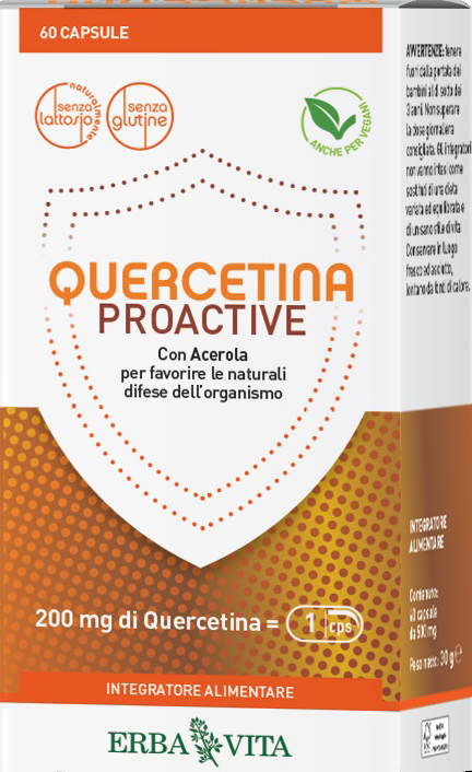 QUERCETINA PROACTIVE 60 CAPSULE - Farmacia Del Monaco
