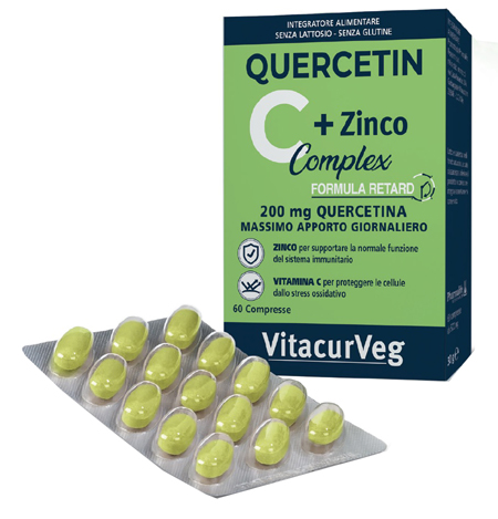 QUERCETIN C COMPLEX 60 COMPRESSE - Farmacia Del Monaco