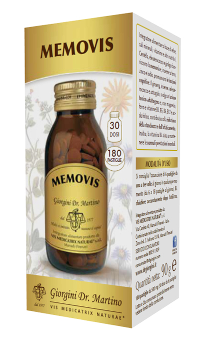 MEMOVIS 180 PASTIGLIE - Farmacia Del Monaco