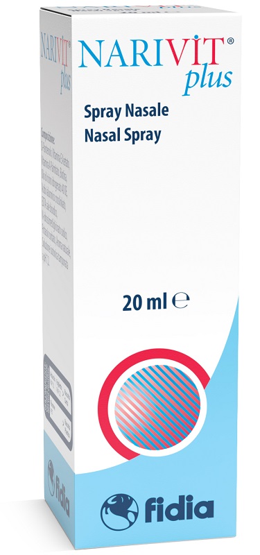 NARIVIT PLUS SPRAY NASALE 20 ML CON ACIDO IALURONICO CROSS-LINKATO D-PANTENOLO BIOTINA VITAMINA E VITAMINA E - Farmacia Del Monaco