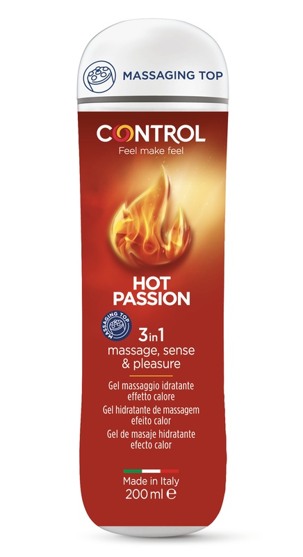 CONTROL HOT PASSION MASSAGE GEL 3 IN 1 - Farmacia Del Monaco