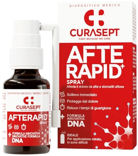 CURASEPT SPRAY AFTE RAPID DNA 15 ML - Farmacia Del Monaco