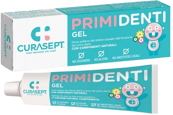 CURASEPT GEL PRIMI DENTI 20 ML - Farmacia Del Monaco