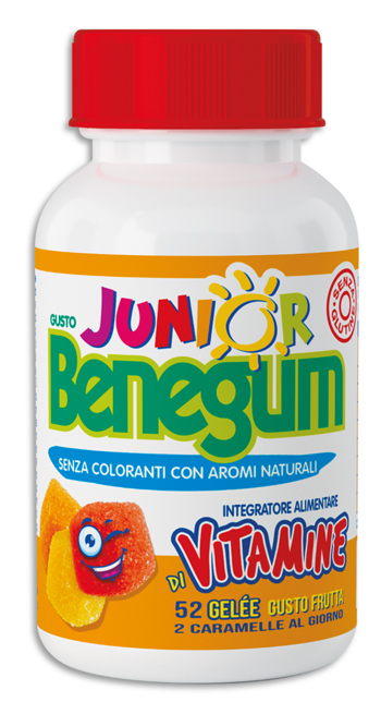 BENEGUM JUNIOR GELEE VITAMINE 52 CARAMELLE - Farmacia Del Monaco