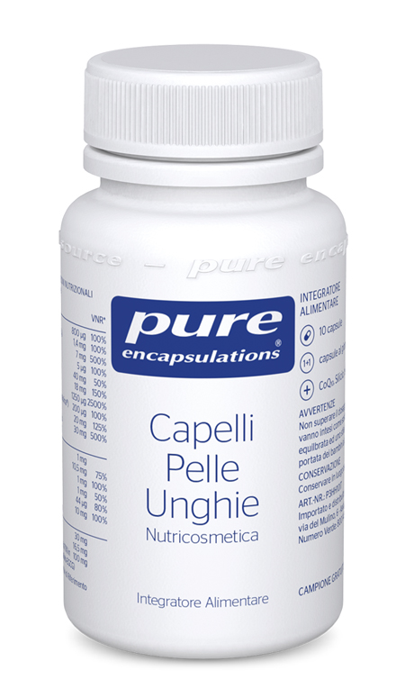 PURE ENCAPSULATIONS CAPELLI PELLE UNGHIE 30 CAPSULE - Farmacia Del Monaco