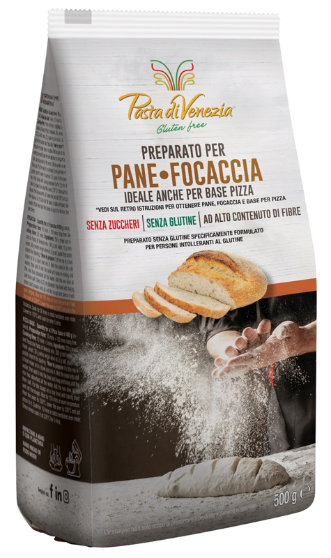 PASTA DI VENEZIA PREPARATO PANE FOCACCIA 500 G - Farmacia Del Monaco