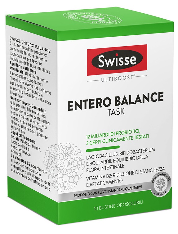 SWISSE ENTERO BALANCE VIAGGIO 10 BUSTINE - Farmacia Del Monaco