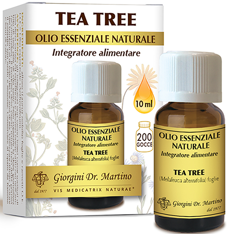 TEA TREE OLIO ESSENZIALE NATURALE 10 ML - Farmacia Del Monaco