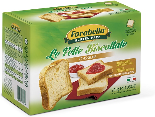 FARABELLA FETTE BISCOTTATE CLASSICHE 200 G - Farmacia Del Monaco