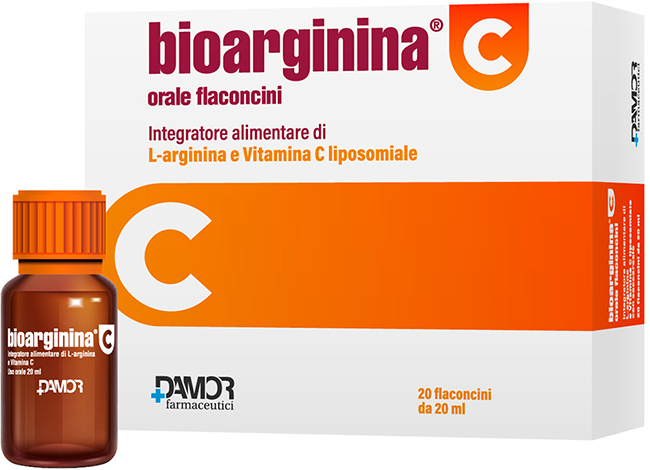 BIOARGININA C 6 PEZZI+ESPOSITORE IN OMAGGIO - Farmacia Del Monaco