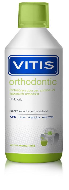VITIS ORTHODONTIC COLLUTORIO 500 ML GE-IT - Farmacia Del Monaco