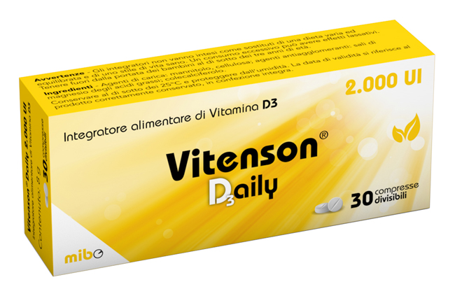 VITENSON DAILY D3 2000 UI 30 COMPRESSE DIVISIBILI - Farmacia Del Monaco