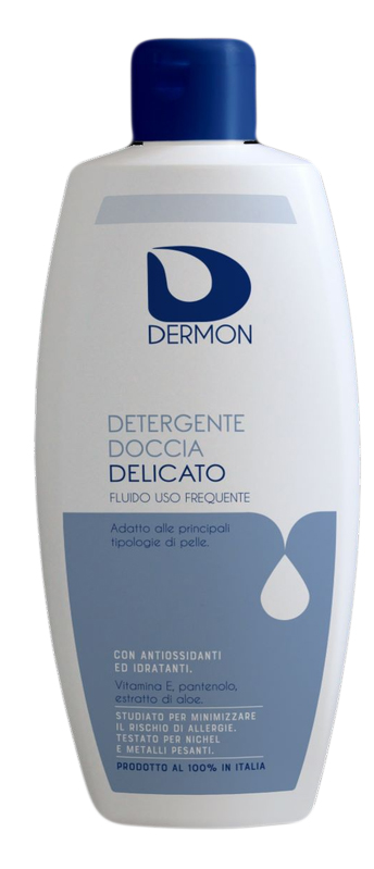 DERMON DETERGENTE DOCCIA DELICATO USO FREQUENTE 400 ML - Farmacia Del Monaco