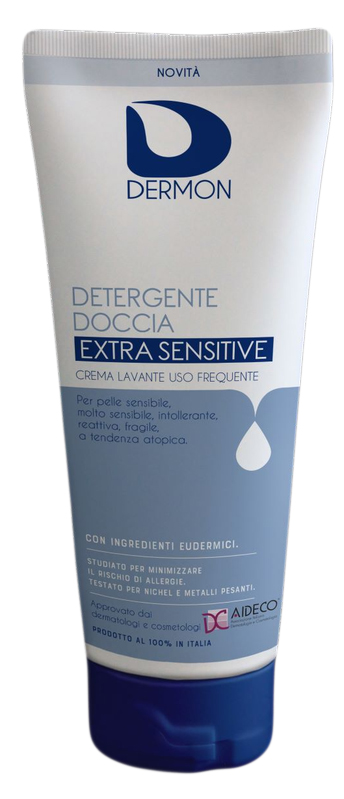 DERMON DETERGENTE DOCCIA EXTRASENSITIVE CREMA LAVANTE USO FREQUENTE 250 ML - Farmacia Del Monaco