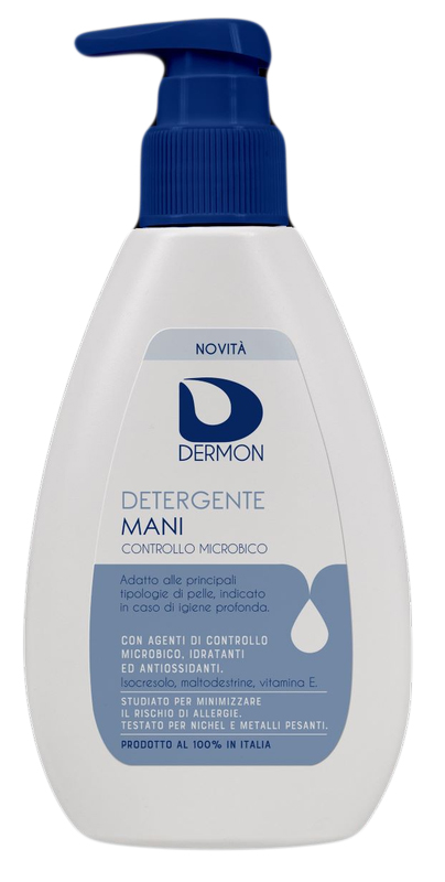 DERMON DETERGENTE MANI CONTROLLO MICROBICO 200 ML - Farmacia Del Monaco