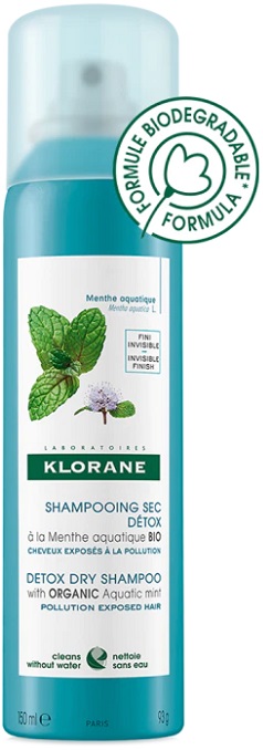 KLORANE SHAMPOO SECCO MENTA 150 ML - Farmacia Del Monaco