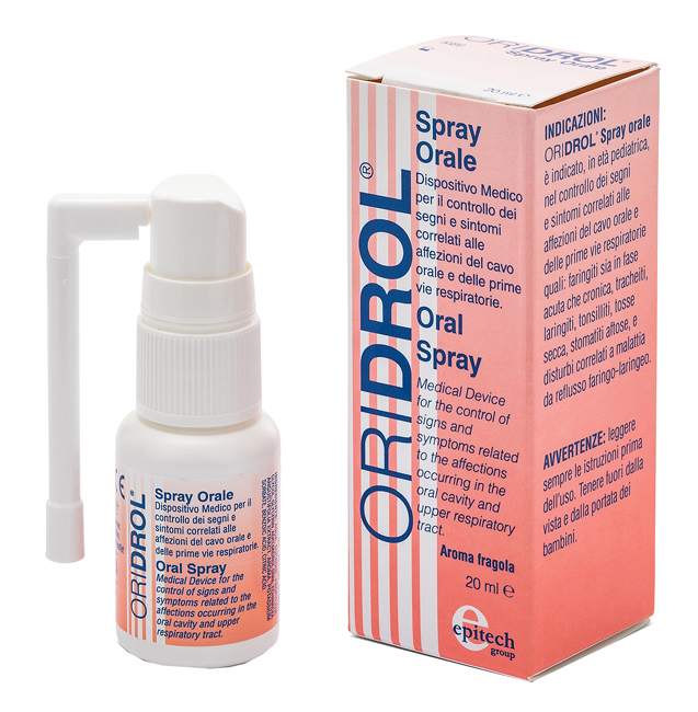 ORIDROL SPRAY ORALE 20 ML - Farmacia Del Monaco