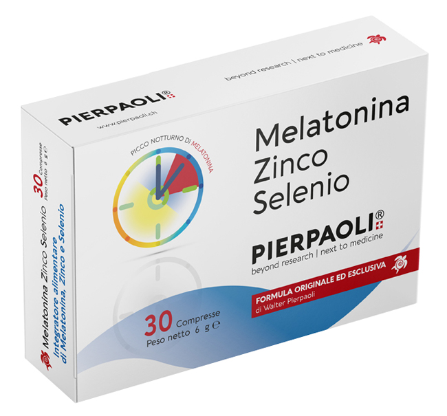 MELATONINA ZINCO SELENIO 30 COMPRESSE - Farmacia Del Monaco