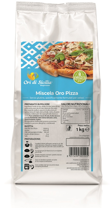 ORI DI SICILIA MIX ORO PIZZA 1 KG - Farmacia Del Monaco