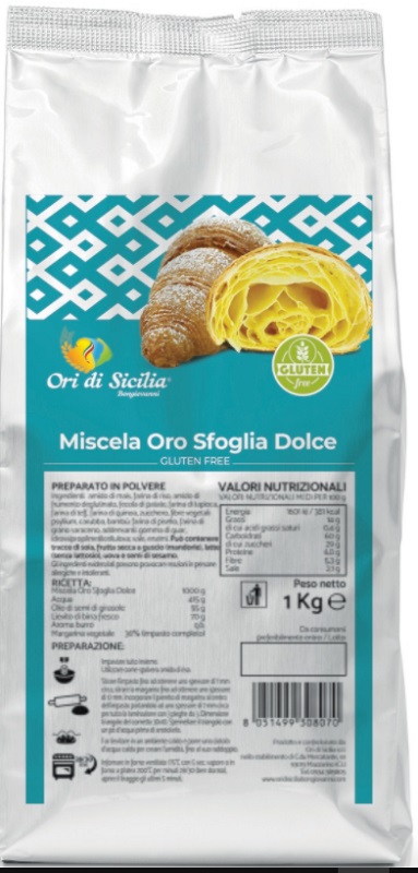 ORI DI SICILIA MIX ORO SFOGLIA DOLCE 1 KG - Farmacia Del Monaco