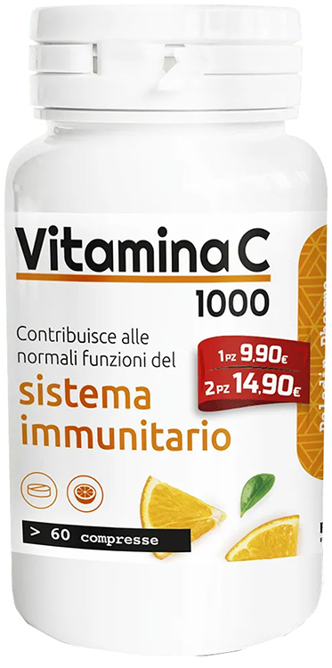 SANAVITA VITAMINA C 60 COMPRESSE - Farmacia Del Monaco