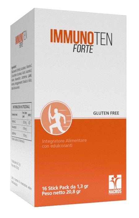 IMMUNOTEN FORTE 16 STICK PACK DA 1,3 G - Farmacia Del Monaco